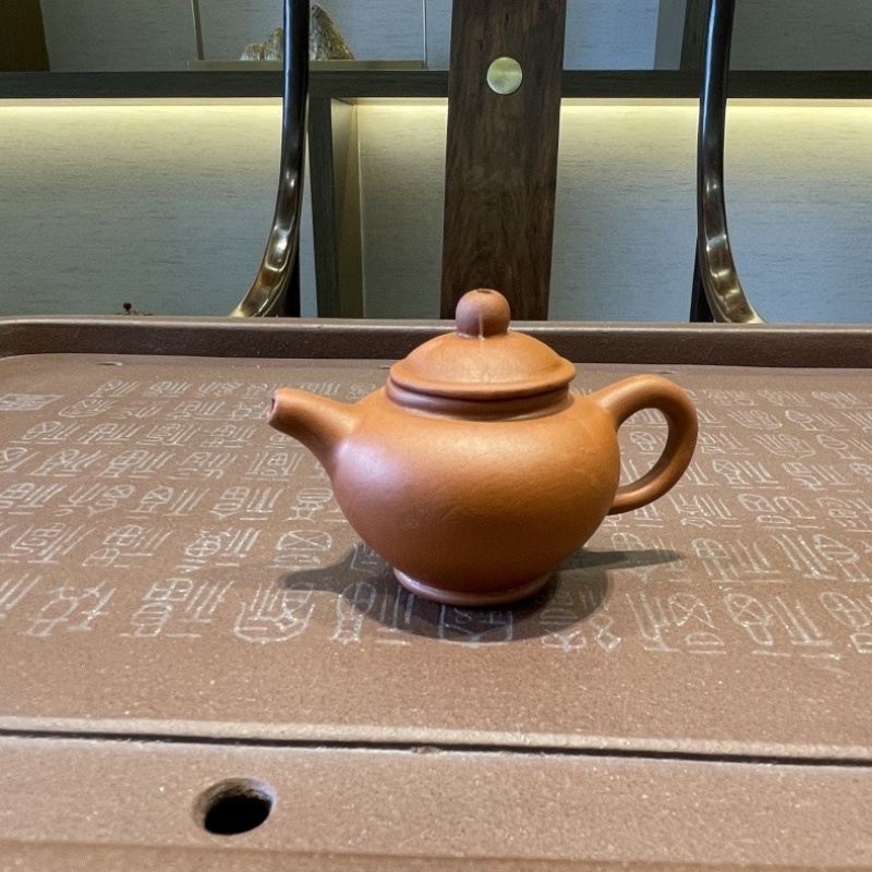 新功茶馆 迷你紫砂壶摆件茶桌博古架小茶壶摆玩 款式随机发货