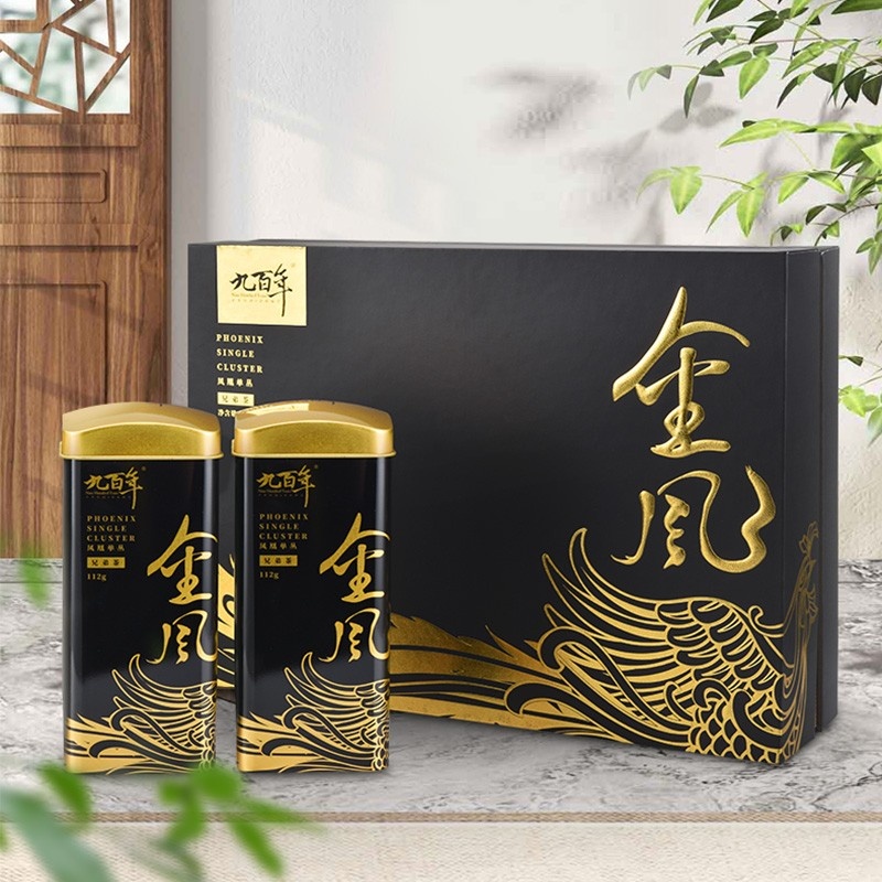 九百年茶业 金风系列锯朵仔兄弟香凤凰单丛茶叶半发酵乌龙茶叶礼盒装