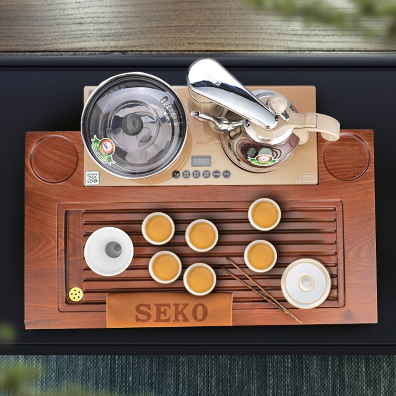SEKO/新功F166四合一全自动欧式功夫茶盘套装
