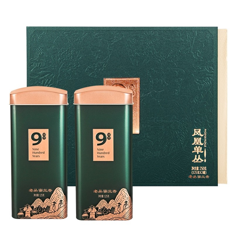 老丛精品 蜜兰香250克(125g*2罐)绿色